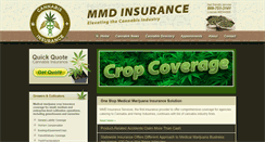 Desktop Screenshot of mmdinsurance.com